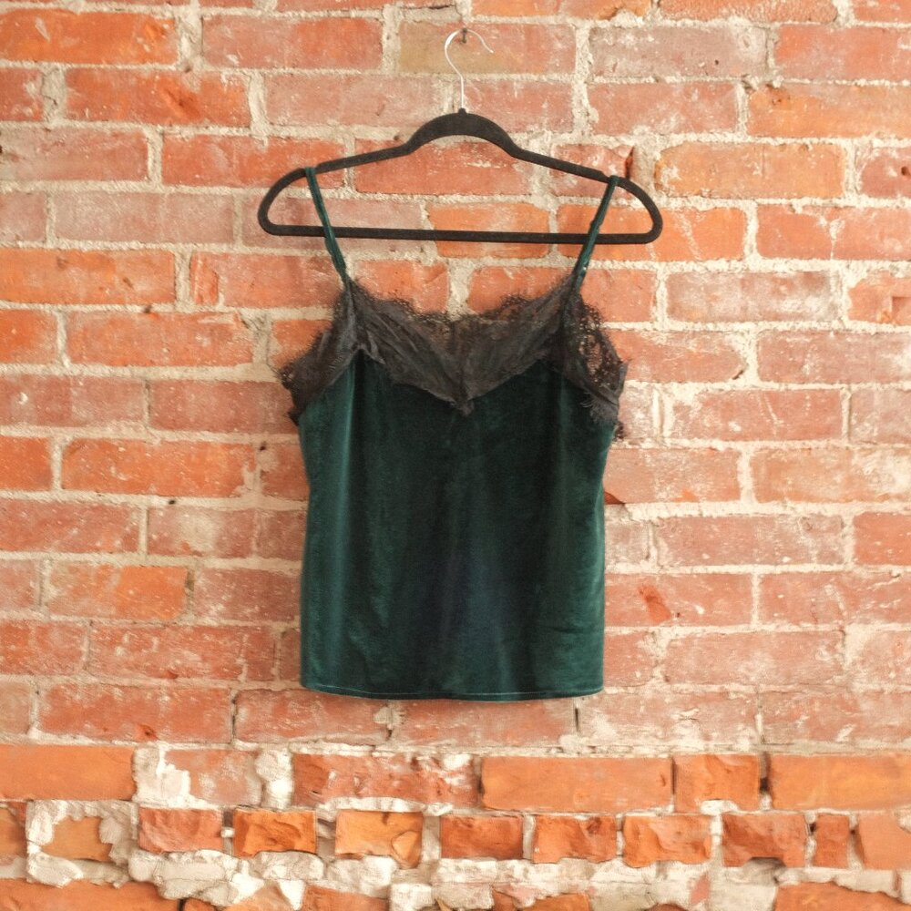 Women's Velvet Lace Set